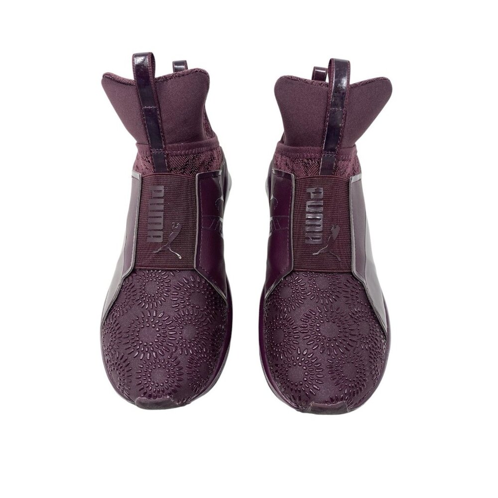 Lot of 2 Puma Fierce KRM & Swan Womens‎ Slip On Sneakers Size 7.5 Purple Black - Picture 2 of 12